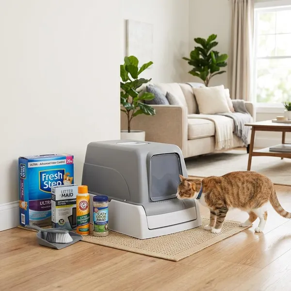 Welke kattenbakvulling helpt tegen stank