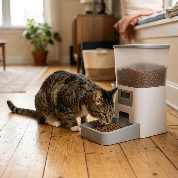 Beperkingen van de Action automatische voerbak