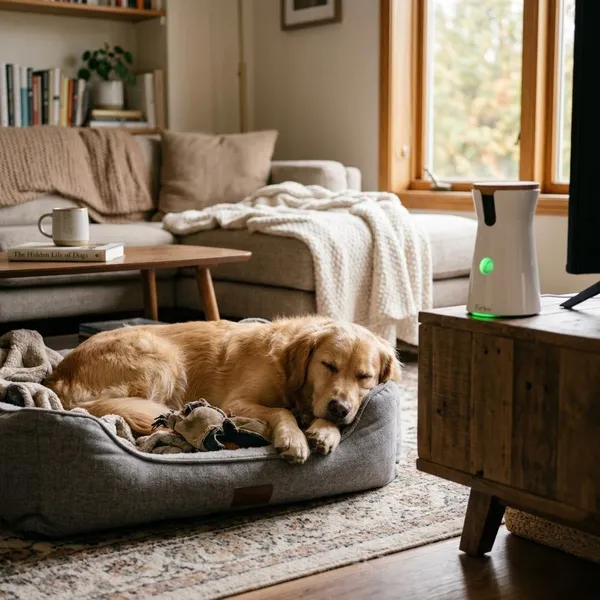 Hondencamera met geluid in huis gebruiken