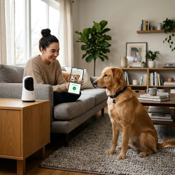 hondencamera met spraak