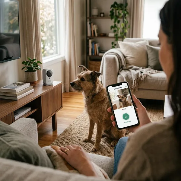 Waarop letten bij spraak in een hondencamera?