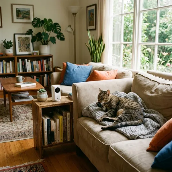 Wanneer een huisdiercamera voor katten extra nuttig is