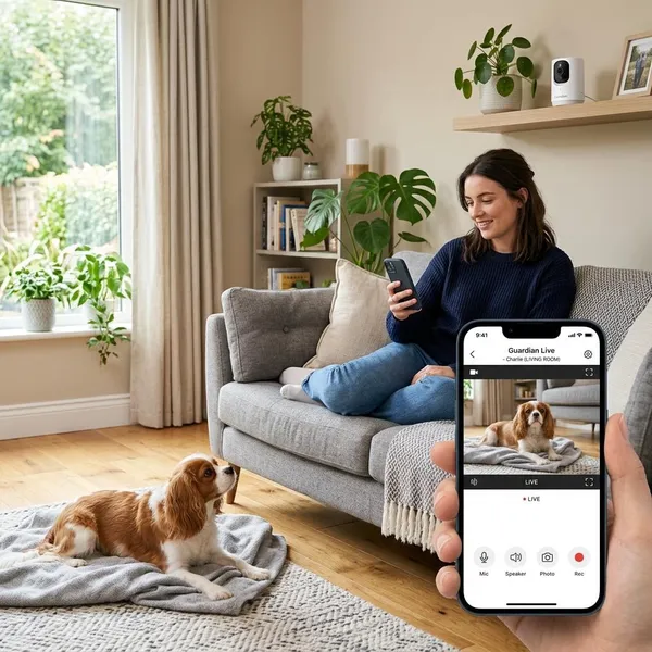 Wanneer een huisdiercamera met app handig is