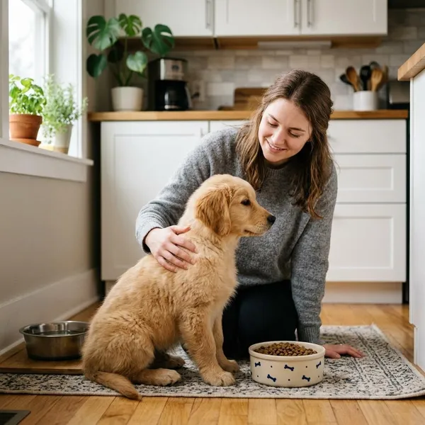Wanneer je je zorgen moet maken als een pup niet eet